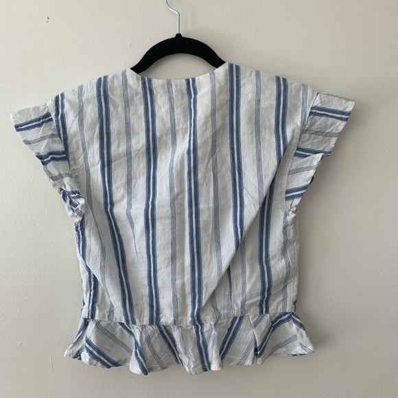 Abercrombie & Fitch tie front blouse - Picture 3 of 3